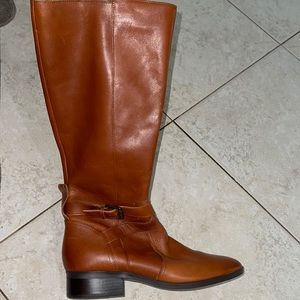 Naturalizer Leather Rena Brown Boots